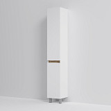 M85ACSR0306WG X-Joy, шкаф-колонна, напольный, правый, 30 см, двери, цвет: белый, глянец