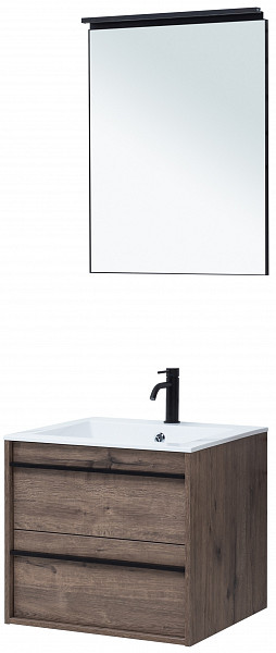 Мебель для ванной Aquanet Lino 60 Дуб Веллингтон 00271952