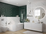 Столешница STONE из керамогранита Energy 60x45x2 белый матовый