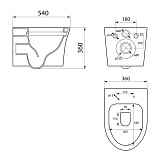 Сет: Инстал.OLI 80 ECO +панель Globe хр.глянц., OLI+Унитаз Point Вега