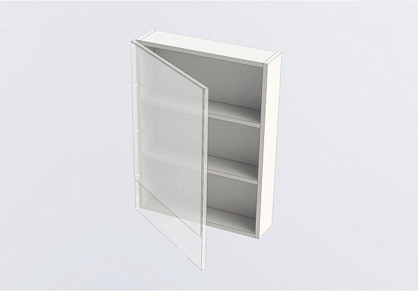 Зеркало-шкаф Aquanet Нота 50 белый 00175670