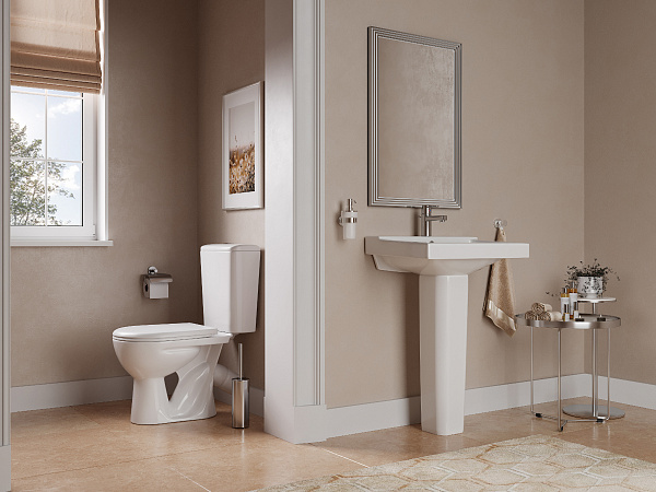 Раковина Santeri Орион с переливом белый 131108S0011B0