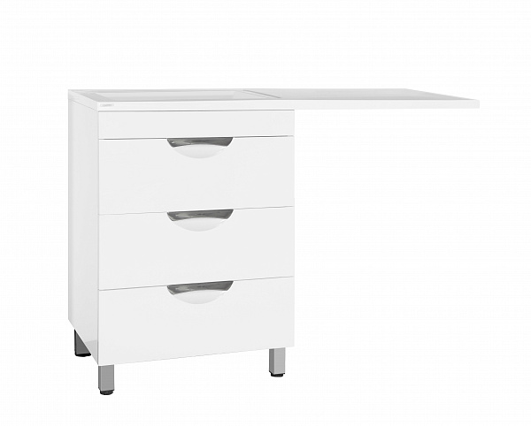 Тумба напольная Style Line Жасмин 60 под раковину Космос/Даллас Люкс PLUS