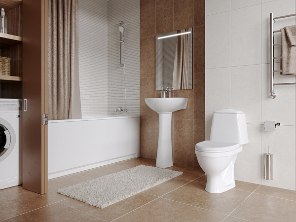 Унитаз-компакт Santeri Соната (комфорт) белый 1.P206.2.S00.00B.F