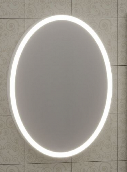 Зеркало для ванной Луна 70 с LED-подсветкой Санта 900512