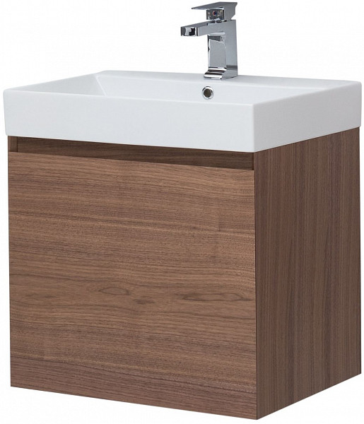 Тумба под раковину Aquanet Нью-Йорк 60 орех 00203945