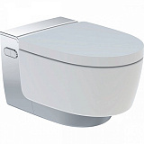 Унитаз-биде подвесной Geberit AquaClean Mera Classic 146.204.21.1 панель хром
