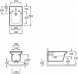 Биде подвесное Jacob Delafon Stillness E1304-00
