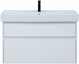 Тумба под раковину Aquanet Nova Lite 100 белый (2 ящика) 00242581