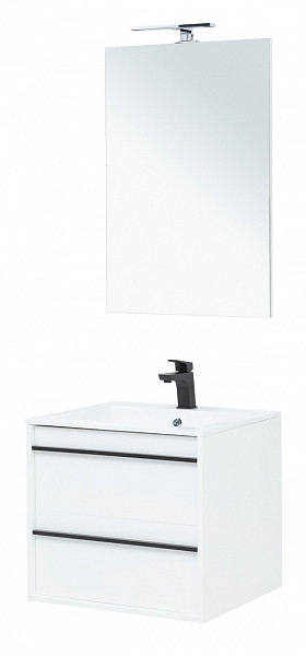 Мебель для ванной Aquanet Lino 60 белый матовый 00271951