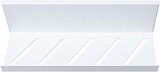 Полка Aquanet Магнум 30x80 белая матовая, открытая 00302236