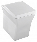 Унитаз напольный приставной Jacob Delafon Reve E4813-00, сиденье с микролифтом, под скрытый бачок