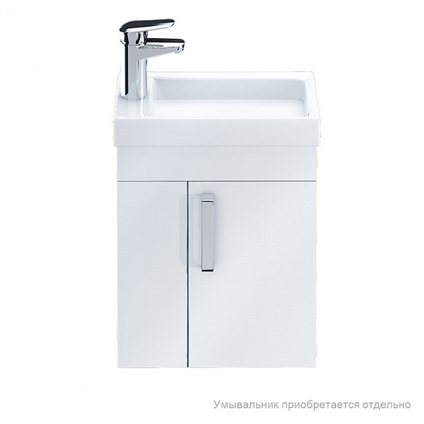 Тумба для ванной комнаты, подвесная, белая, 40 см, Torr, IDDIS, TOR40W1i95. Подходит умывальник 0014000U28