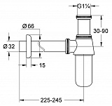 Сифон для раковины Grohe 28920000