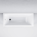W90A-160-070W-A Gem, ванна акриловая A0 160x70 см, шт