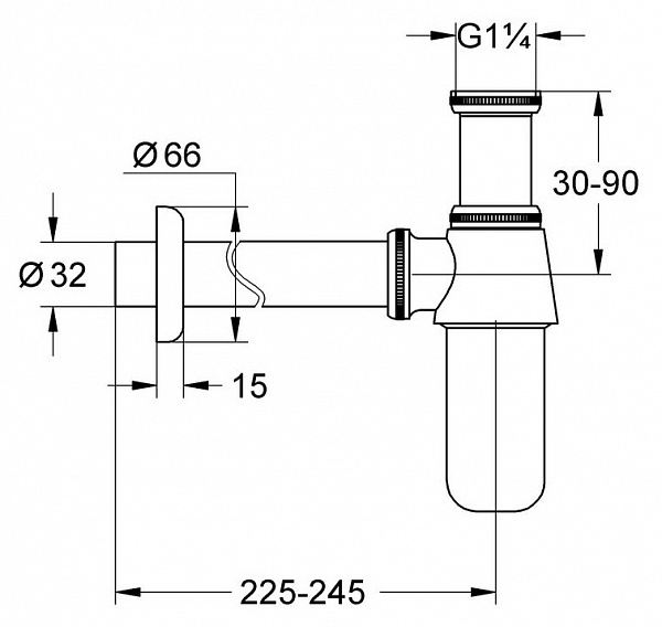 Сифон для раковины Grohe 28920000