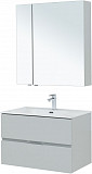Мебель для ванной Aquanet Алвита New 80 2 ящика, серый 00274204