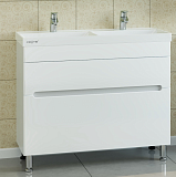 Тумба напольная Лондон 100 Санта 700174 (под раковину Юпитер с двойной чашей )