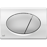 Клавиша смыва AlcaPlast M73 хром - глянцевая/матовая