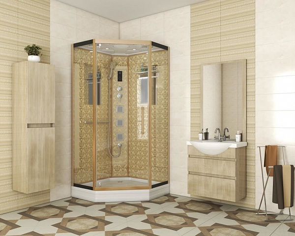 Душевая кабина Niagara Luxe 100х100 NG-7717G