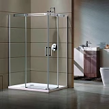 Душевой уголок Grossman GR-3130L Galaxy 130*90*190 прямоугольник, двери раздвижные