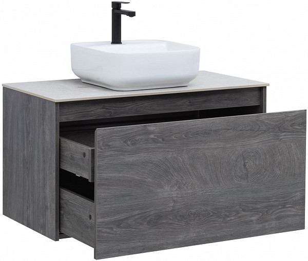 Тумба под раковину Aquanet Nova Lite 90 дуб рошелье (1 ящик) 00242269