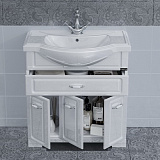 Тумба под раковину Монарх 80 на цоколе Санта 700126