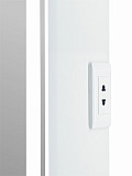 Зеркало-шкаф Континент "Allure LED" 550х800 левый с розеткой