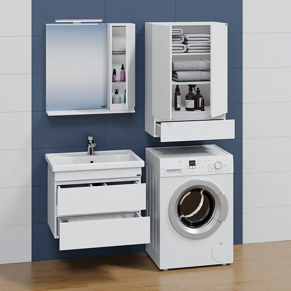 Тумба для умыв. "Марс 70" 2 ящ. подвес. (ум. Фостер 70) СанТа