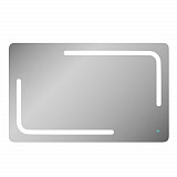 Зеркальная панель Otalia 125 с LED подсветкой и сенсором