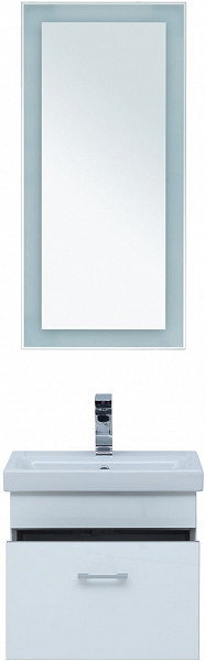 Тумба под раковину Aquanet Верона 50 (Moduo Slim) белый 00246951