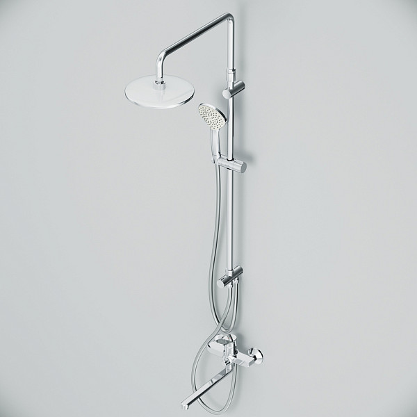 F40885A94 Набор X-Joy: душевая система, смеситель для ванны/душа излив 300 мм, хром, шт.
