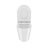 Унитаз приставной, безободковый, Calipso, IDDIS, CALRDSEi26