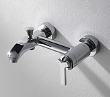 Смеситель для ванны c коротким изливом Bravat Waterfall F673107C-01