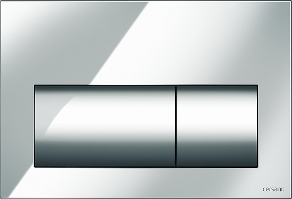 Клавиша PRESTO для инсталляций Cersanit LINK PRO/VECTOR/LINK/HI-TEC пластик хром глянцевый P-BU-PRE/Cg