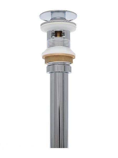 AQM7001-1 Донный клапан AQUAme с переливом, хром