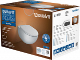 Подвесной унитаз Duravit  Architec 45720900A1 в комплекте с сиденьем Soft Close