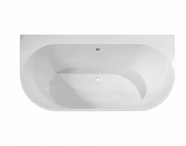 Ванна из литьевого мрамора Эстет "Майами" пристеночная 1700х855 ФР-00010630