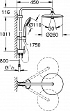 Душевая система Grohe Euphoria 27421002