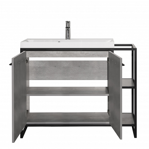Тумба напольная Style Line Лофт 80/100 Бетон, под раковину