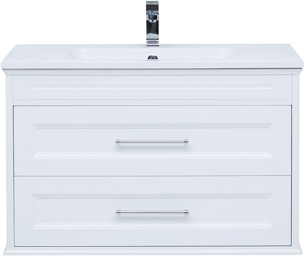 Тумба под раковину Aquanet Бостон М 100 белый 00209678