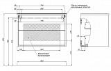 Тумба под раковину Aquanet Lino 80 (Flat) дуб веллингтон 00287543