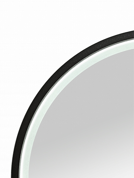 Зеркало Континент "Style Black Led" D 800