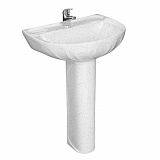 Пьедестал для раковины Santeri Вест, Лотос крап на белом 1.3601.8.S01.00B.0