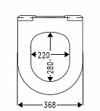 Крышка для чаши Roca Leon Soft Close ZRU9302943 с микролифтом