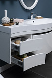Тумба с раковиной Aquanet Опера 115 R белый (2 дверцы 2 ящика) 00212992