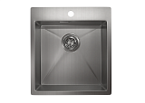 4600, СТАЛЬ САТИН, стальная кухонная мойка