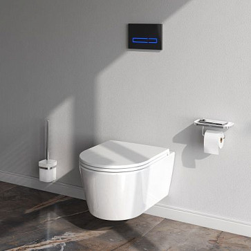 C8F1700SC Func подвесной унитаз 49 см FlashClean с сиденьем микролифт