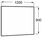 Зеркало Roca Luna 812191000