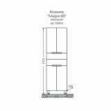 Колонна Лондон 60 напольная Санта 524004
